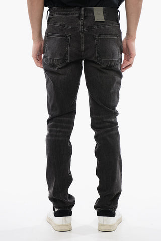 Whiskering Effect Slim Fit REX Jeans 16cm L.32