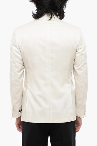 Set Blazer e Gilet ACADEMY in Misto Lana Herringbone