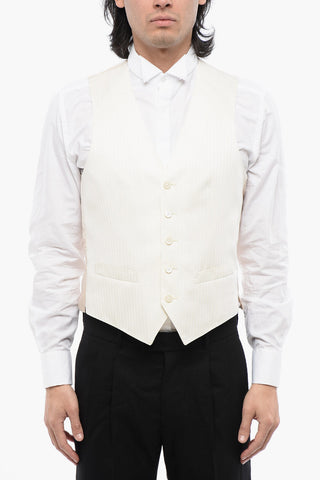 Set Blazer e Gilet ACADEMY in Misto Lana Herringbone