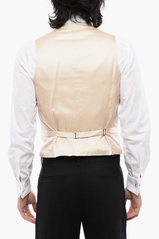 Set Blazer e Gilet ACADEMY in Misto Lana Herringbone