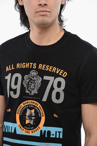 RED TAG Printed T-DIEGOR-K73 Crew-neck T-Shirt