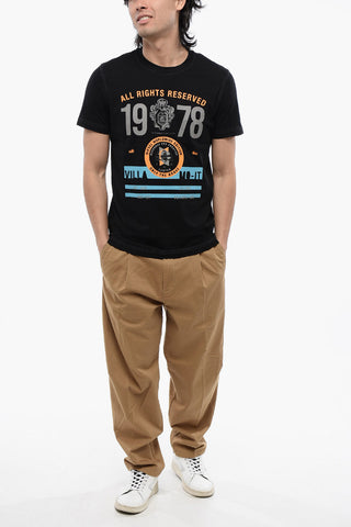 RED TAG Printed T-DIEGOR-K73 Crew-neck T-Shirt