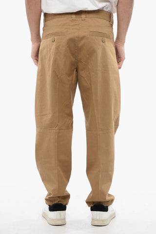 RED TAG Stretch Cotton Single-Pleat  P-ARTHUR Pants