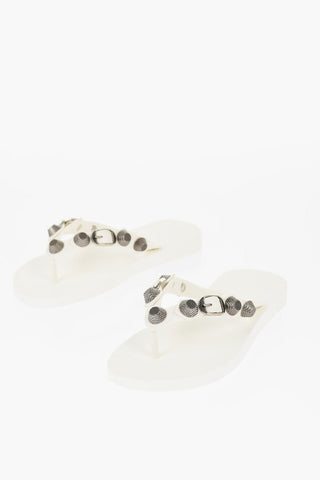Rubber CAGOLE Flip Flop with Maxi Studs