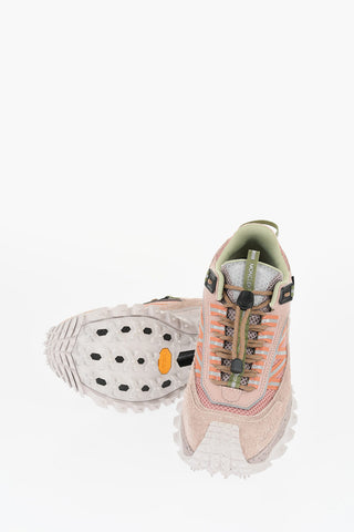 Fabric and Leather TRAILGRIP Low-Top Sneakers