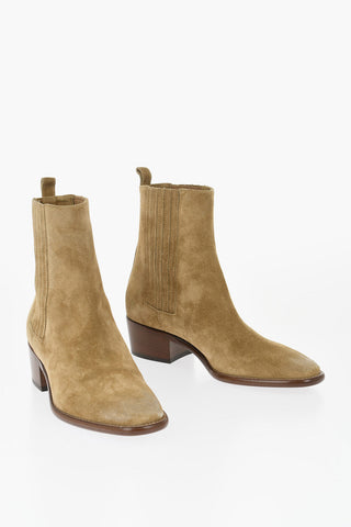 Tronchetti Chelsea in Suede 7cm