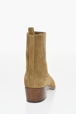 Tronchetti Chelsea in Suede 7cm