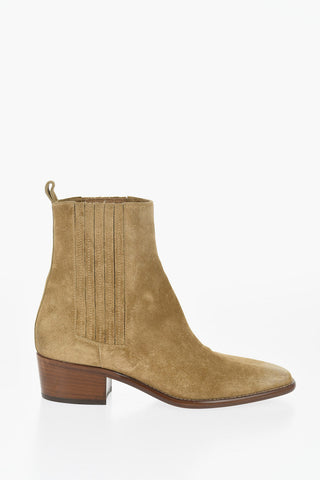 Tronchetti Chelsea in Suede 7cm