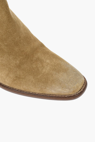 Tronchetti Chelsea in Suede 7cm
