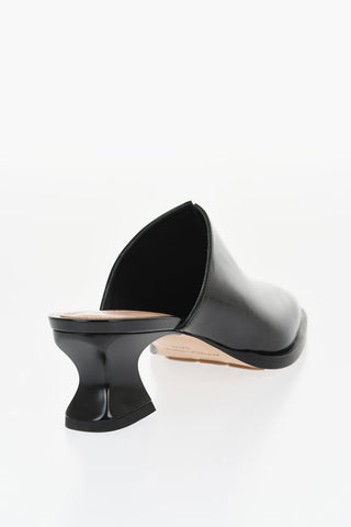 Patent Leather Mules with Spool Heel 5,5cm