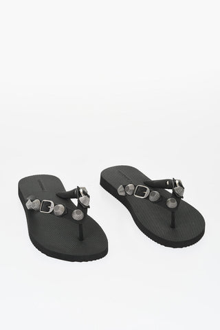 Rubber CAGOLE Flip Flop with Maxi Studs