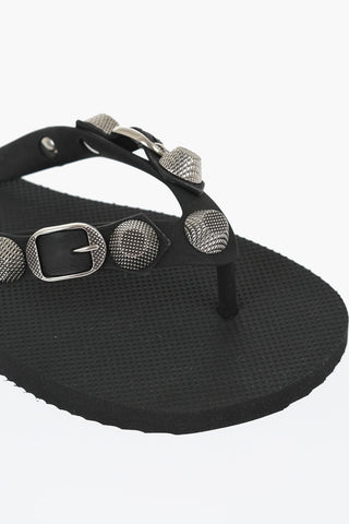 Rubber CAGOLE Flip Flop with Maxi Studs