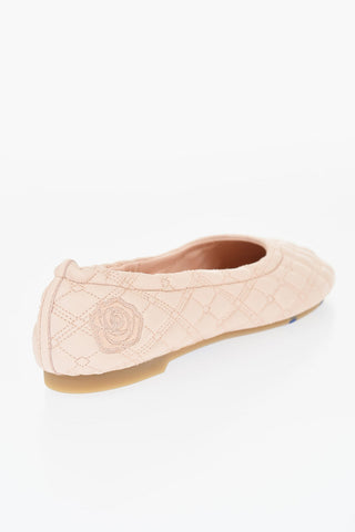 Quilted Leather SADLER Ballet Flats