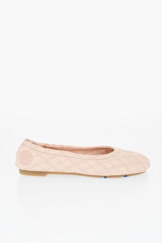 Quilted Leather SADLER Ballet Flats