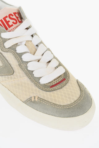 Low-Top-Sneakers S-LEROJI aus Canvas mit kontrastierenden Details