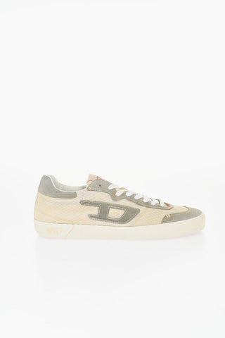 Suede and Fabric S-LEROJI Low Top Sneakers