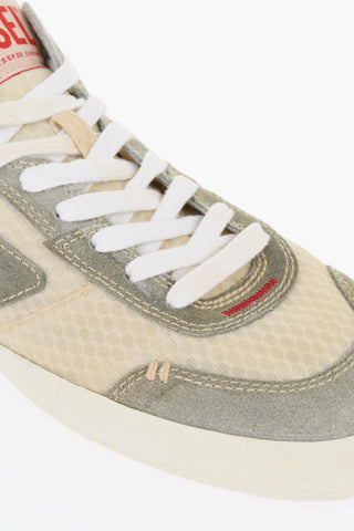 Suede and Fabric S-LEROJI Low Top Sneakers