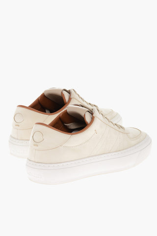 Sneakers Basse in Suede a Tinta Unita
