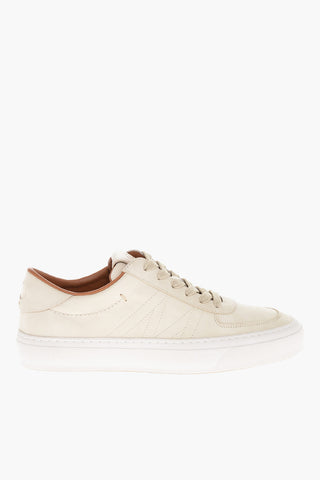 Sneakers Basse in Suede a Tinta Unita