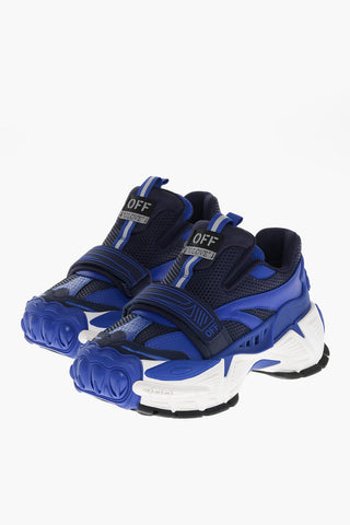 Technical Fabric GLOVE Sneakers with Touch Strap Closure