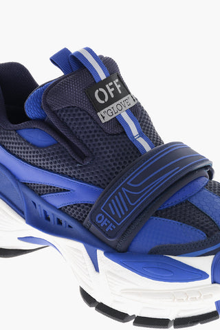 Technical Fabric GLOVE Sneakers with Touch Strap Closure