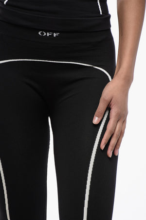 Seamless Nylon-Stretch Leggings