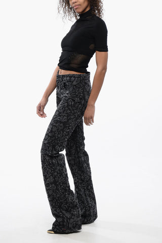 Seamless-Top aus Mesh mit Open-Back-Detail