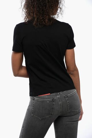 RED TAG T-Shirt Girocollo T-REG-MICRODIV in Tinta Unita