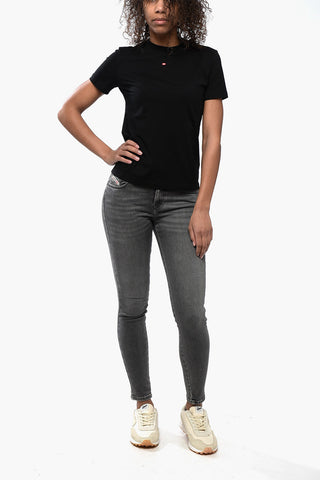 RED TAG T-Shirt Girocollo T-REG-MICRODIV in Tinta Unita