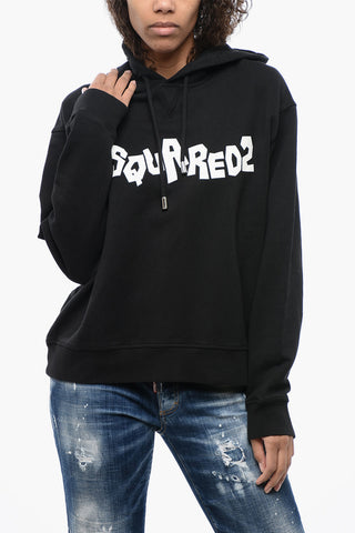 Felpa Hoodie Oversize con Graphic Logo