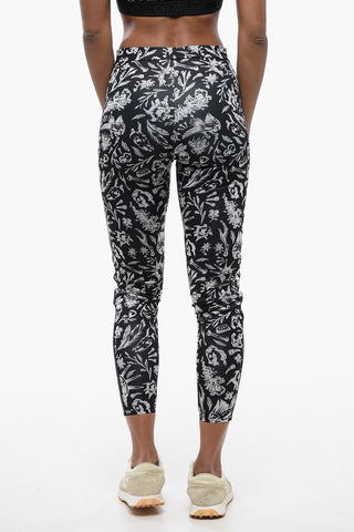Leggins Motivo Old School con Banda Logata