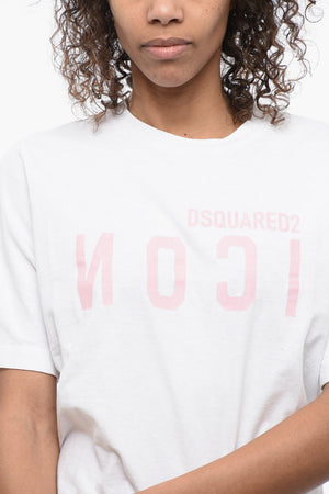 ICON Crewneck T-Shirt with Printed Logo