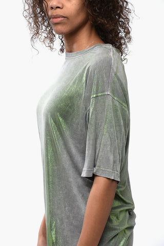 RED TAG Crew-Neck T-Shirt UNISEX T-BUXT Glittered