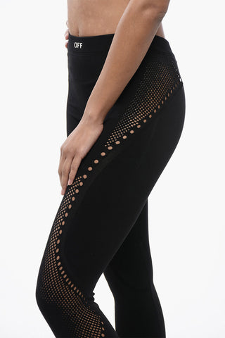 Seamless Leggings with Perforated Motif