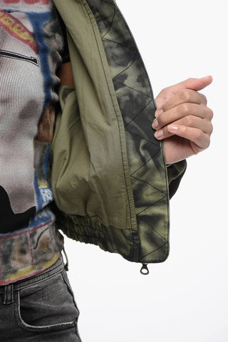 Bomber Utility con Motivo Camouflage