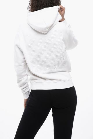 Overized Hoodie Sweatshirt with Embroidered Logo