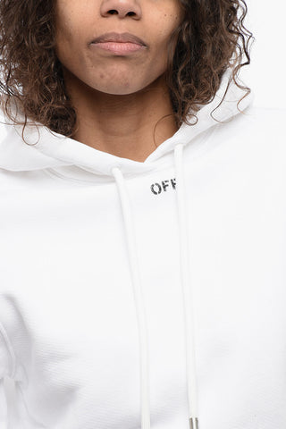Overized Hoodie Sweatshirt with Embroidered Logo