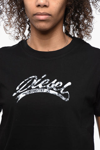 Cotton T-Shirt with Embossed Logo