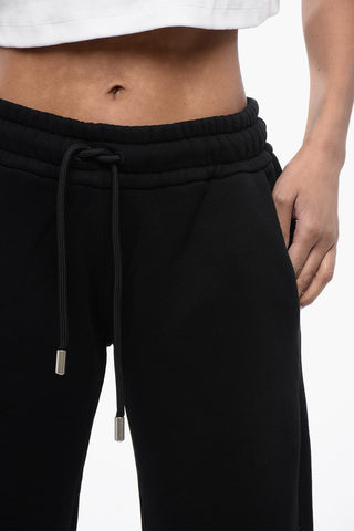 Pantaloni in Felpa a Gamba Ampia