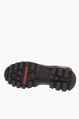 Stivaletti Combat in Cavallino con Zip