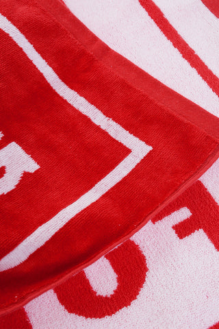 Pure Cotton Beach Towel BMT-HELLERI with Maxi Logo