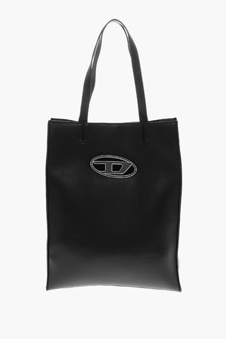 Technical Fabric HOLI-D Tote Bag with Oval D Plaque