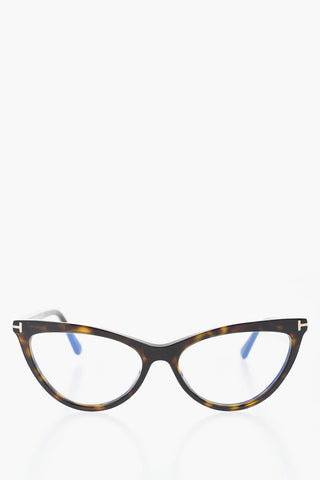 Cat Eye Optical Glasses with Magnetic Solar Clip