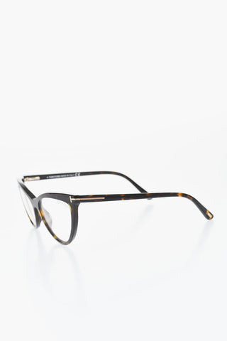 Cat Eye Optical Glasses with Magnetic Solar Clip