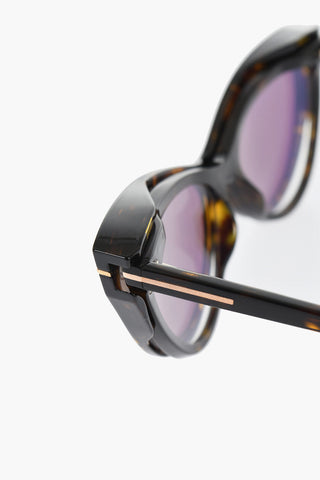 Cat Eye Optical Glasses with Magnetic Solar Clip