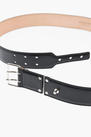 Solid Color Leather Belt 40mm