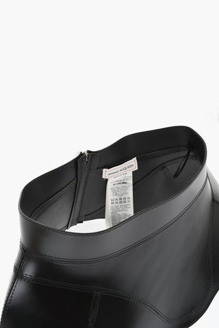 Leather Waistbelt with Zip Closure 190mm