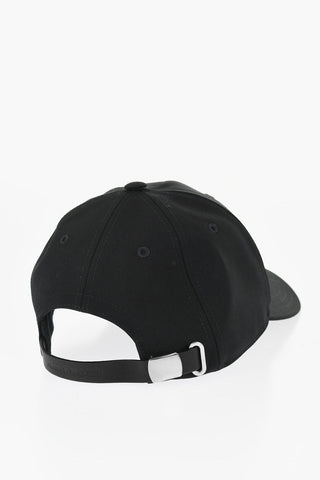 Cappello da Baseball in Lana con Ricamo in Lurex