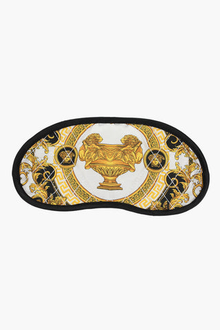 Golden Effect Baroque Motif Eye Mask