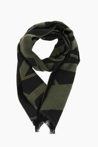 Two-Tone Wool Scarf